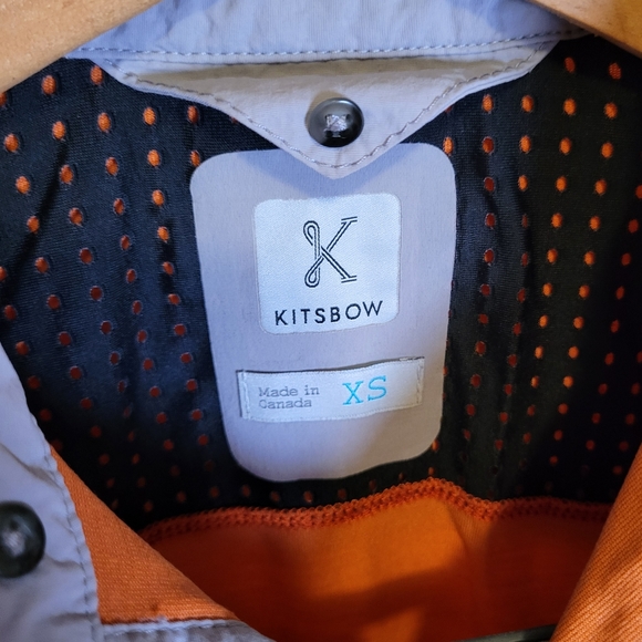 Kitsbow Rudy Merino mtb jersey in Moab Orange - Picture 6 of 9